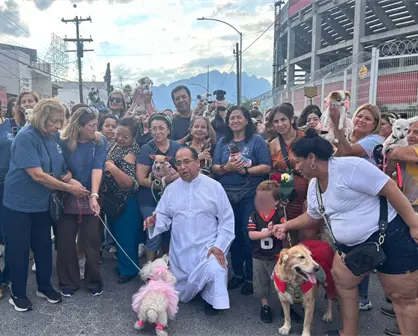 Desde ratas egipcias hasta las cenizas de un perrito: mascotas reciben bendición de San Francisco de Asís en Monterrey