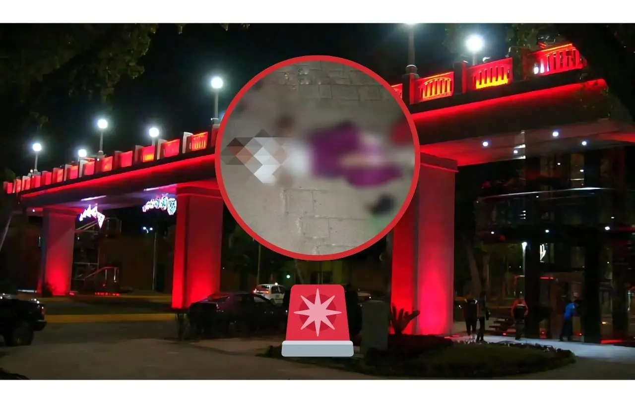 Un hombre murió poco después de lanzarse del Puente de Analco. Foto: Especial
