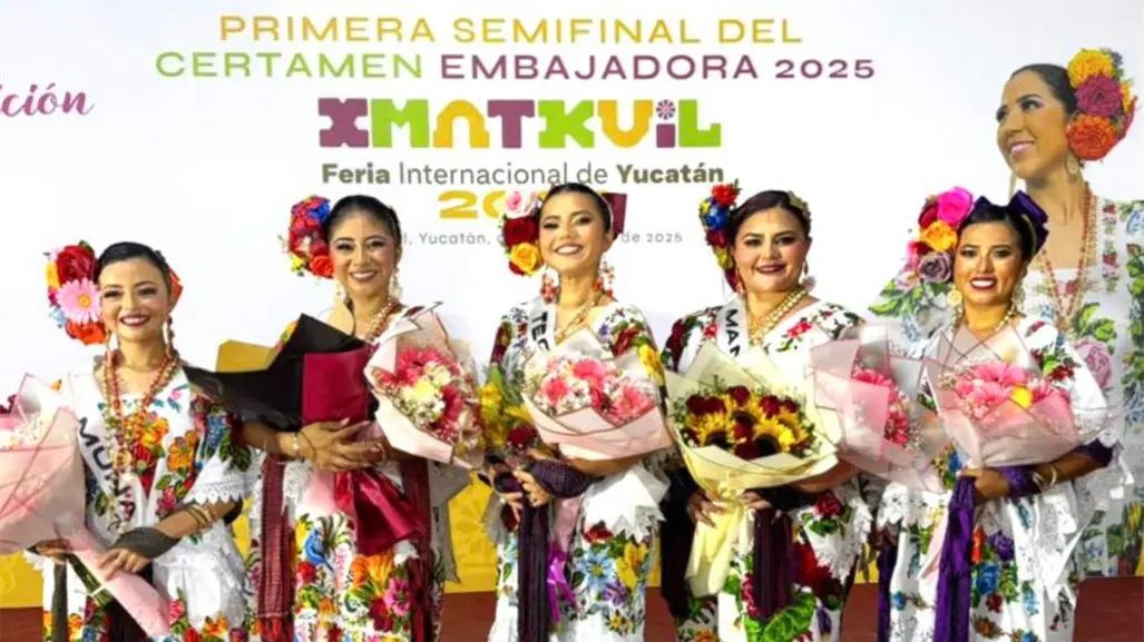 Feria Xmatkuil 2025: eligen a las primeras semifinalistas para ser la embajadora