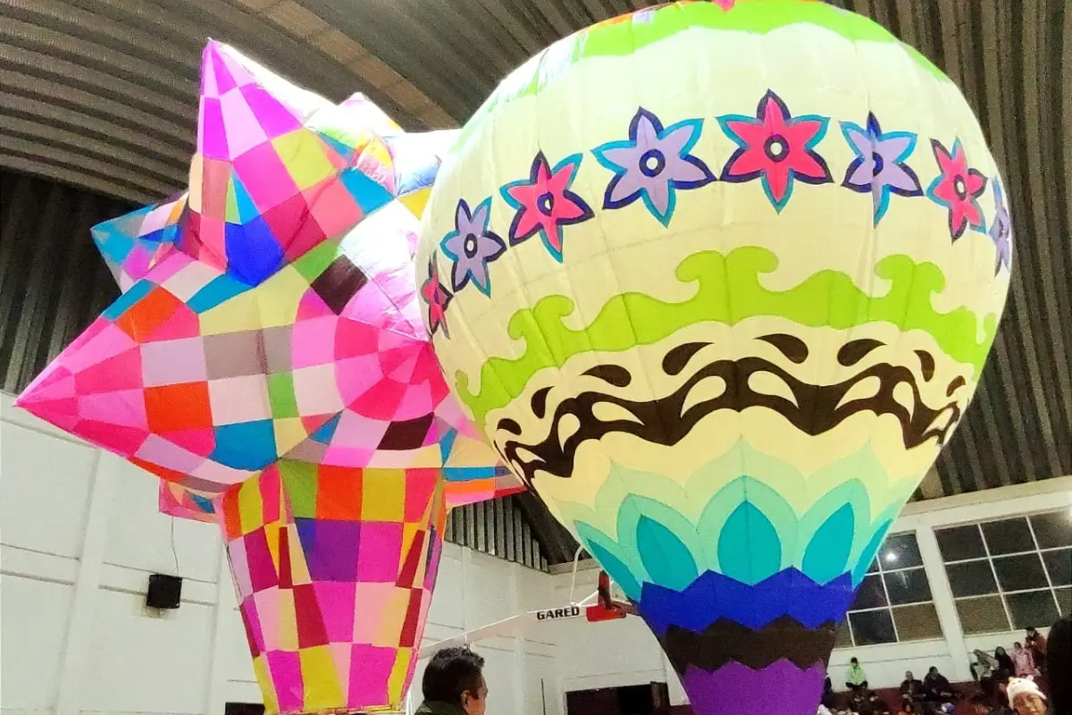 Festival de la luz de la serpiente en Edomex.  Foto:
