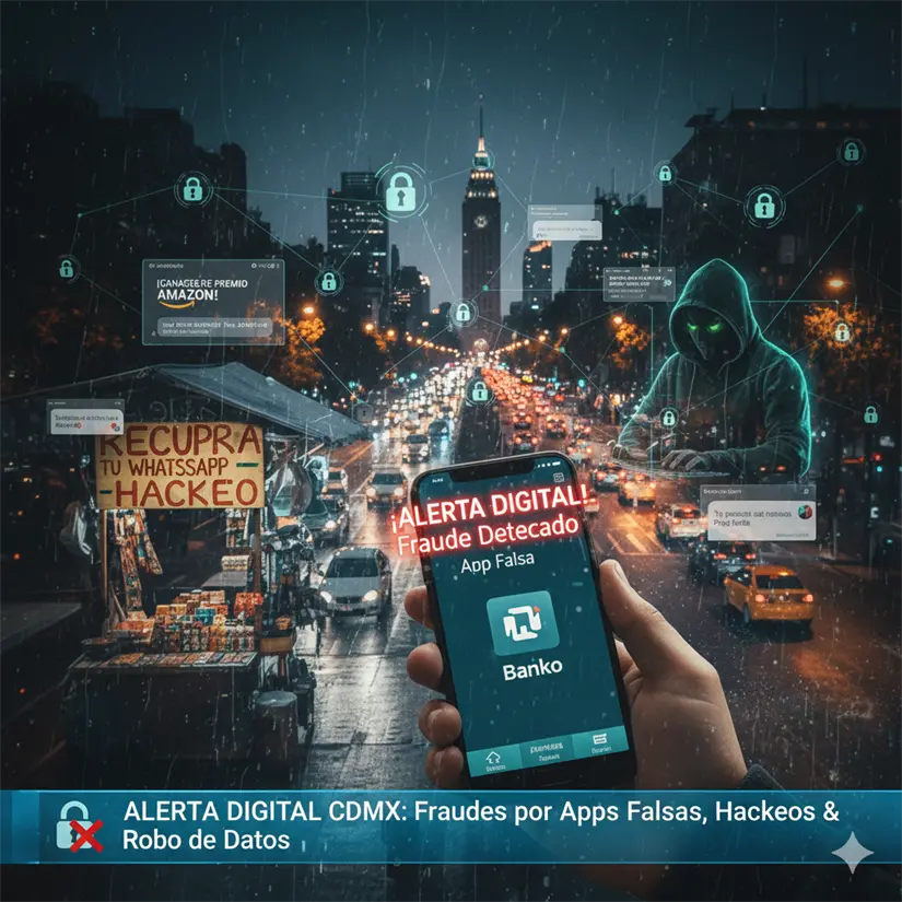 Fraude en la CDMX. Foto IA
