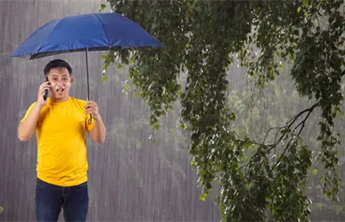 Lluvias intensas por onda tropical y vaguada monzónica este domingo 5 de octubre en Yucatán