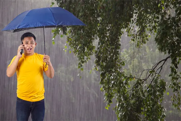 Lluvias intensas por onda tropical y vaguada monzónica este domingo 5 de octubre en Yucatán