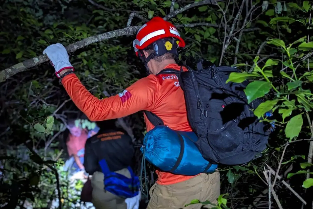 Protección Civil de Guadalupe informó sobre un rescate exitoso realizado en la Ruta de los Elefantes. Foto: PC Guadalupe