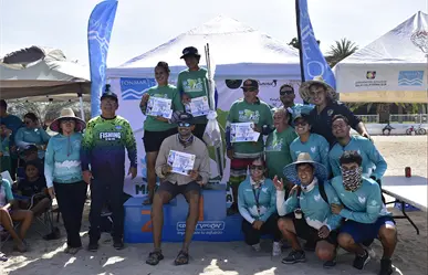 Realizan Primer Torneo de Pesca de Orilla "Mangles del Manglito" en La Paz; ¿quiénes ganaron?