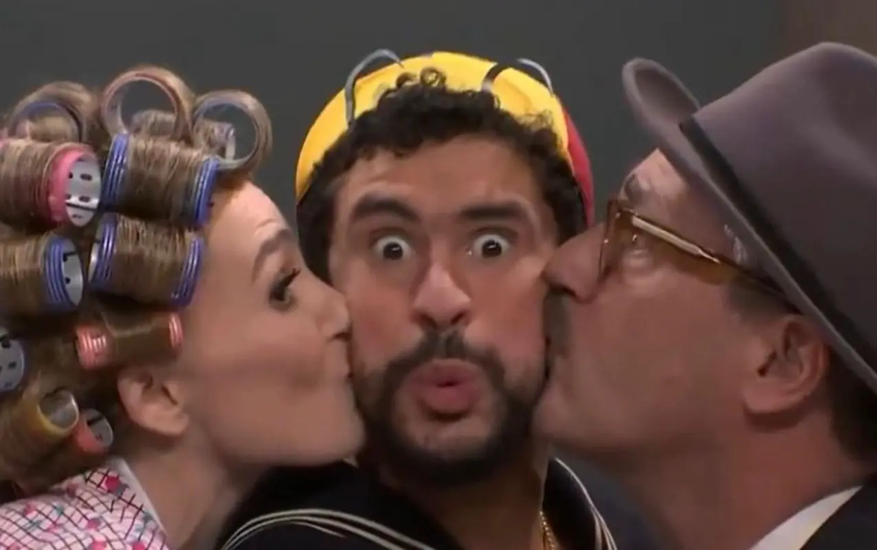 El chavo del 8 llegó a SNL, con Bad Bunny como Quico Foto: Cortesía