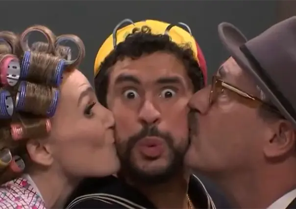 El chavo del 8 llegó a SNL, con Bad Bunny como Quico