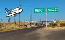 ¿Cuál es la vía más rápida para llegar al Aeropuerto de Durango si estás en el sur de la ciudad?