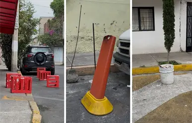 Multa por apartar lugares con botes en CDMX: esto pagarás si incumples la ley