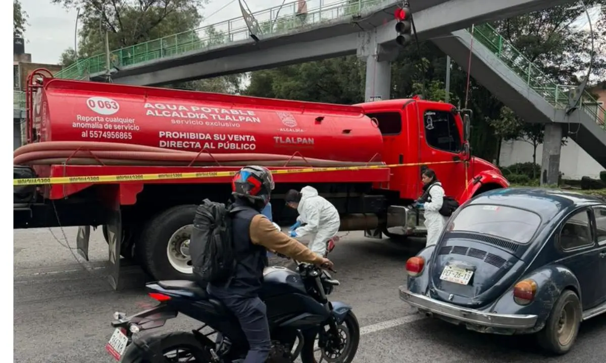 Accidente en la carretera federal México Cuernavaca; en la alcaldía Tlalpan. Foto: Ramón Ramírez