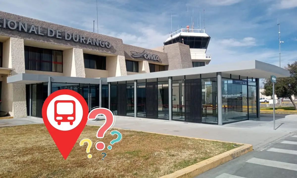 ¿Por qué no hay autobuses al aeropuerto en Durango? | Foto: dasvent.com