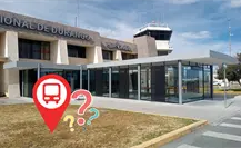 El Aeropuerto de Durango y la razón por la que no hay una ruta de autobús para llegar a él