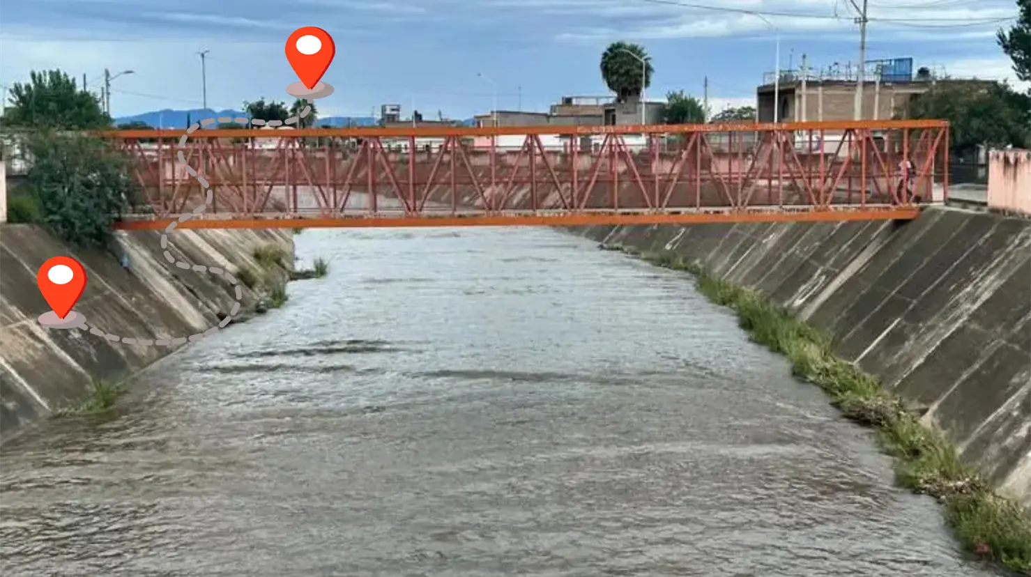 Uno de los problemas que tiene el Arroyo Seco es la contaminación debido al tiradero de residuos sólidos. Foto: Alejandro Ávila.