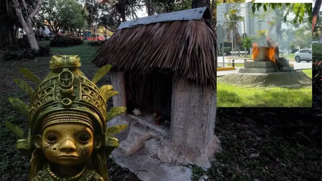 Preocupación en Cancún por incendio de la Casita de los Aluxes, ¿qué significa esto?