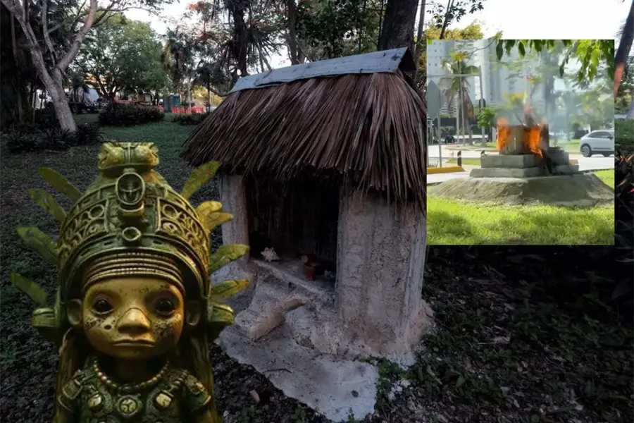Preocupación en Cancún por incendio de la Casita de los Aluxes, ¿qué significa esto?