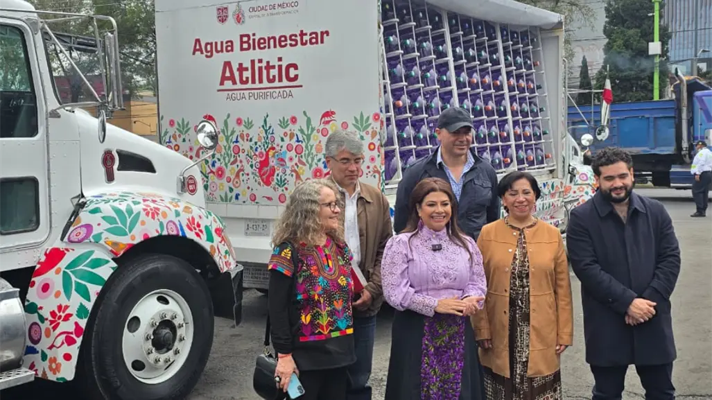 Clara Brugada impulsa "Agua Bienestar": garrafones a cinco pesos y seis nuevas plantas en CDMX