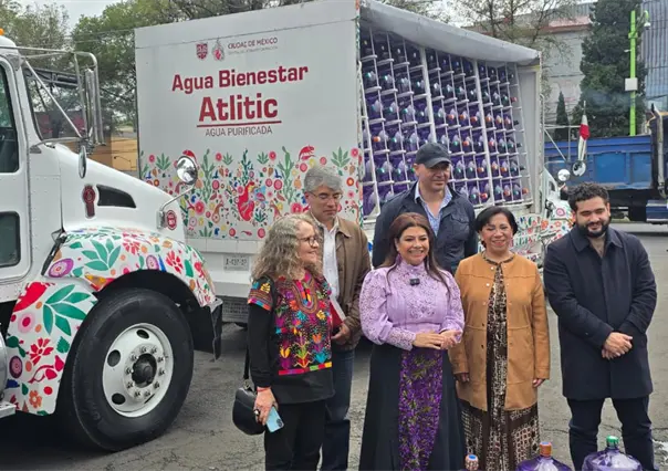 Clara Brugada impulsa "Agua Bienestar": garrafones a cinco pesos y seis nuevas plantas en CDMX