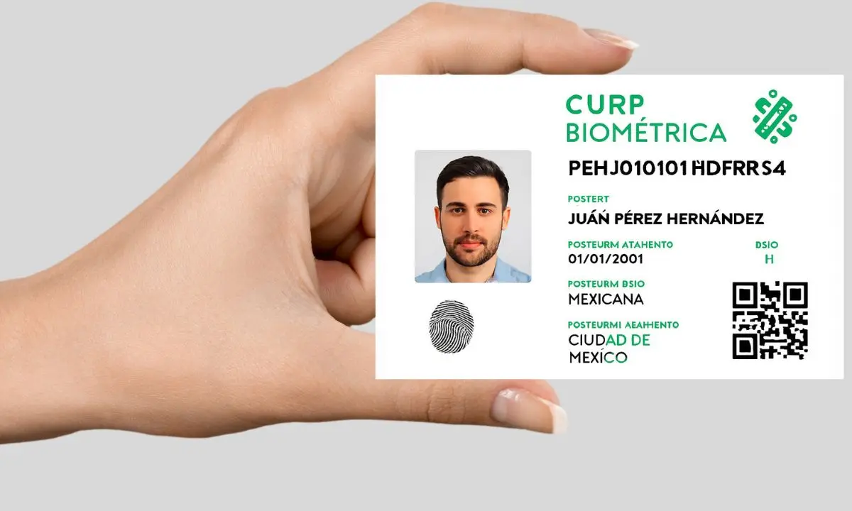 CURP Biométrica en CDMX.   Foto: creada con IA