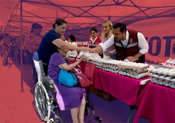 Jesús Nava continúa apoyando la economía familiar a través de "Mercado del Bienestar"