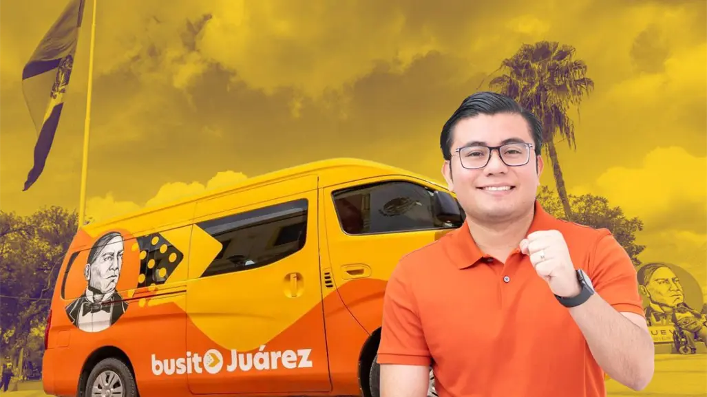 Félix Arratia pone en marcha "Busito Juárez", transporte gratuito para estudiantes