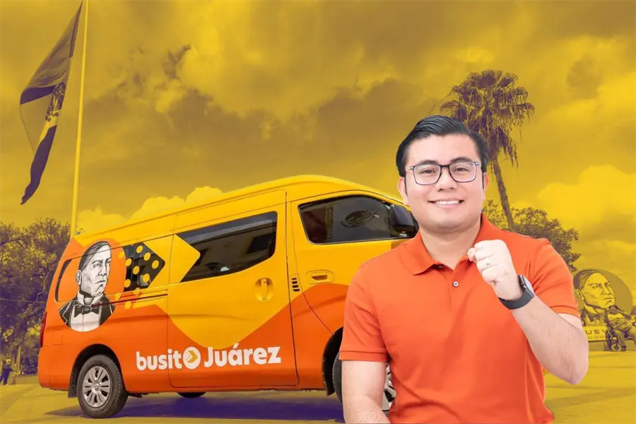 Félix Arratia pone en marcha “Busito Juárez”, transporte gratuito para estudiantes