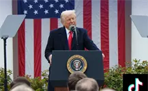 Donald Trump comparte su primer TikTok tras regresar a la presidencia de EU | VIDEO