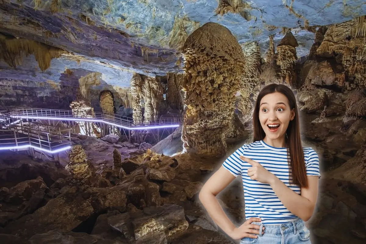 Admira las impresionantes formaciones de las Grutas de Bustamante. Foto: @nuevoleon.travel / CANVA