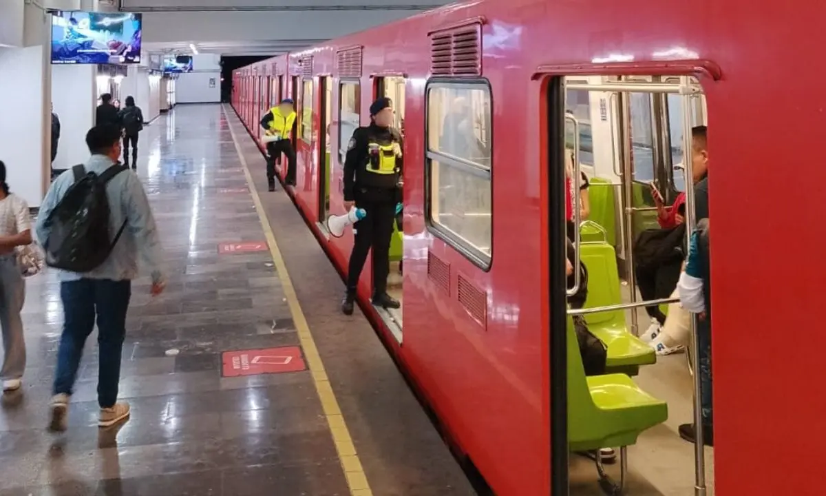 Metro de la CDMX. Foto: X (@MetroCDMX)