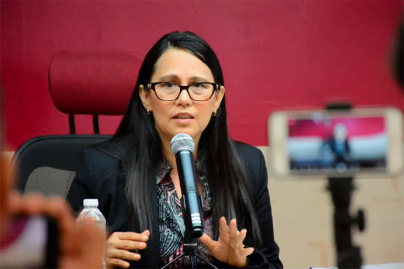 Norma Angélica Pedraza Melo, secretaria de Transparencia del estado | Foto: gobierno de Tamaulipas