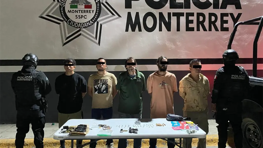 Operativo ESCUDO deja ocho detenidos y cuatro bares clausurados en el centro de Monterrey