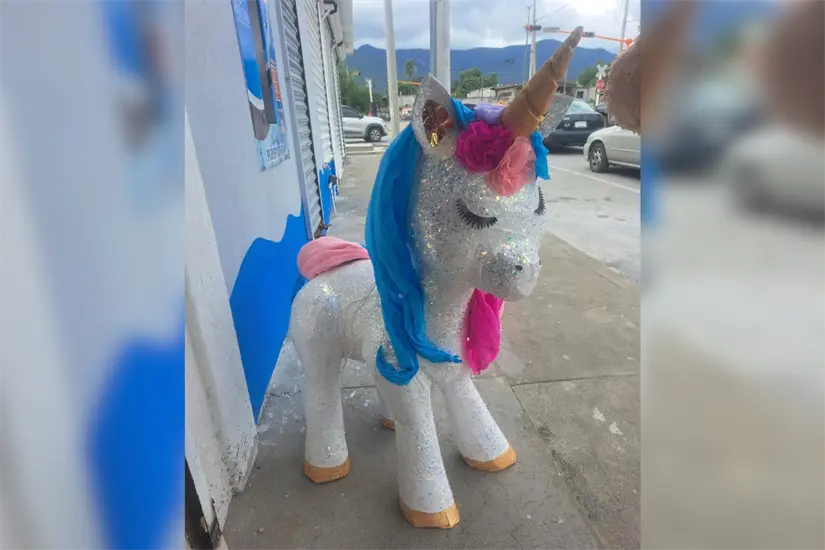 Creaciones de Piñatería Crearte. Foto: Victoria Jiménez