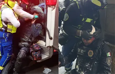5 policías siguen hospitalizados por lesiones de la marcha del 2 de octubre: SSC