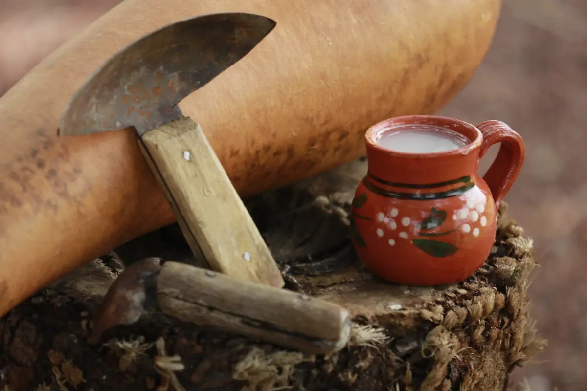 Bebida prehispánica en Edomex. Foto: X ( @EdomexTurismo)