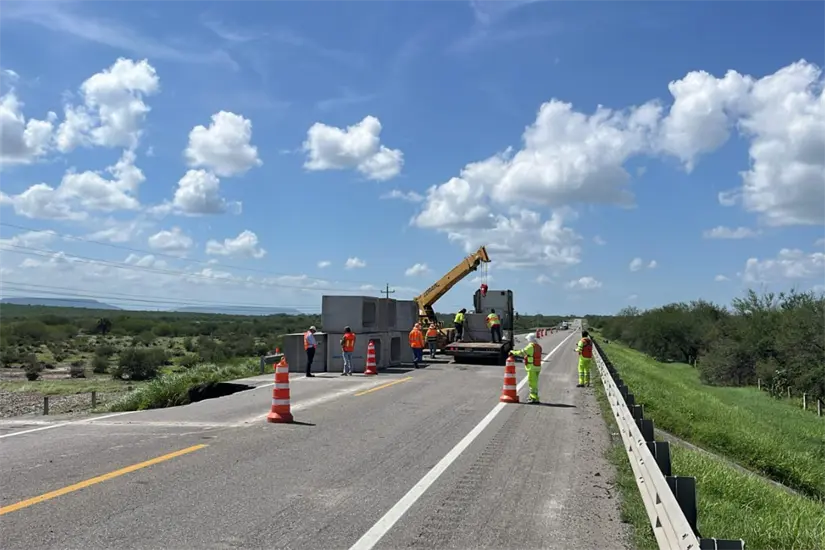 Entre otras obras, el proyecto contempla la rehabilitación de tramos carreteros. Foto: Carlos García