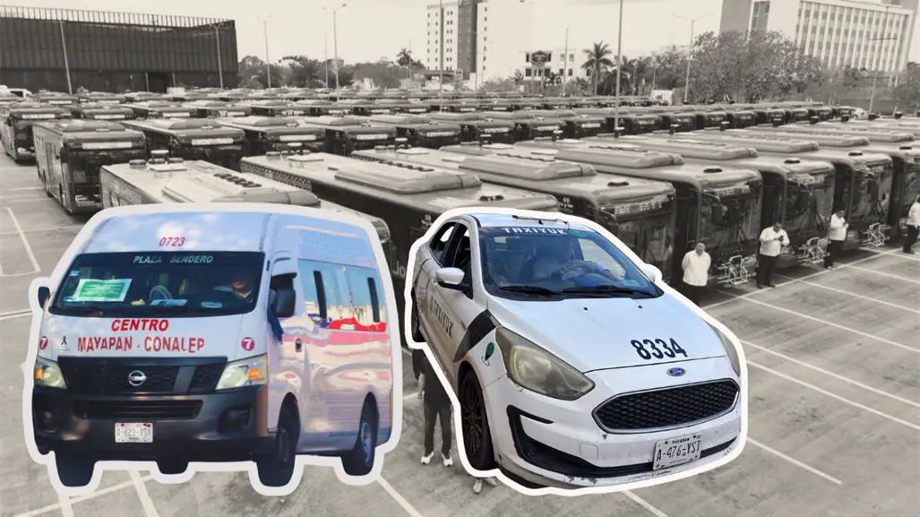 Sigue paro del Circuito Metropolitano del Va y Ven en Mérida; se mantiene operativo emergente