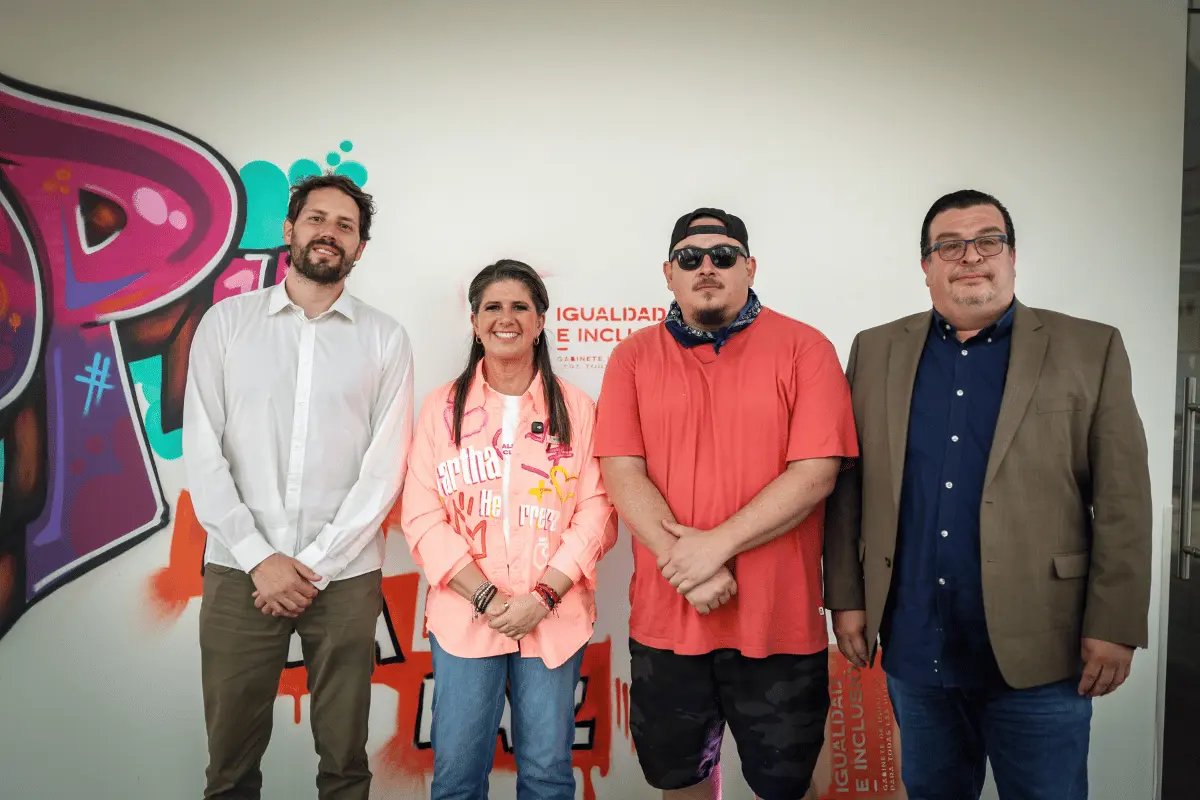 El programa tiene como propósito combatir los estigmas que rodean a la cultura hip hop y canalizar emociones a través de la expresión artística. Foto: Igualdad e Inclusión.