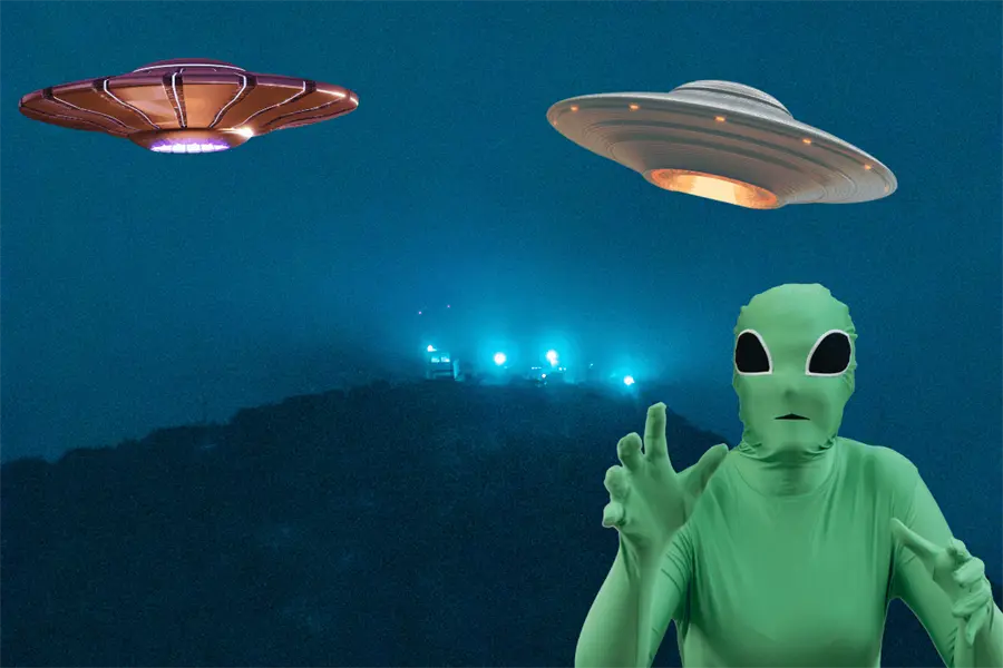 ¿Ovnis? Luces misteriosas en el Cerro de la Silla desatan debate en redes sociales