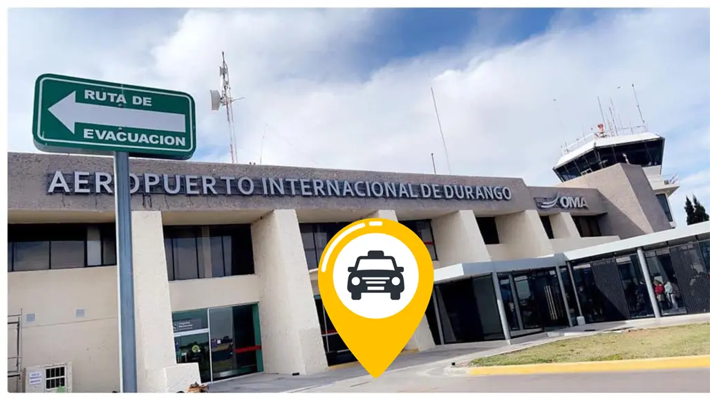 Aeropuerto de Durango: estas son las opciones de transportación autorizadas