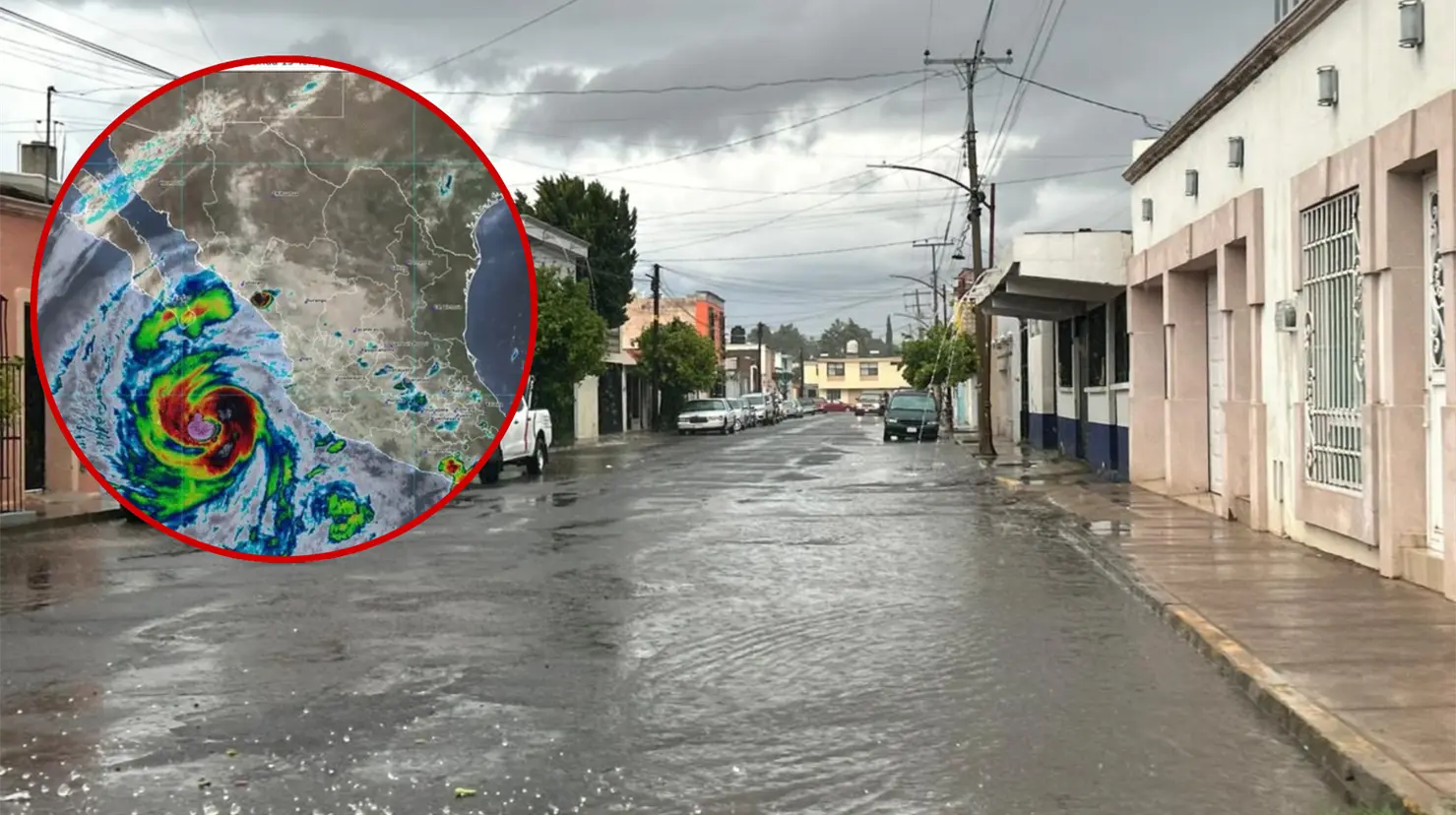 La Conagua pronosticó lluvias para este 7 de octubre en algunos municipios de Durango. Foto: Especial.