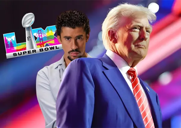 Donald Trump critica la elección de Bad Bunny para el SuperBowl LX