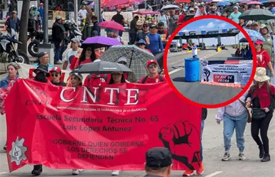 CNTE amenaza con megamarcha y bloqueos este miércoles en Edomex: conoce rutas afectadas hacia CDMX