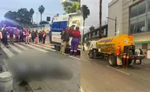 Ciclista es arrollada por pipa de gas cerca de la Basílica de Guadalupe; iba rumbo a su trabajo
