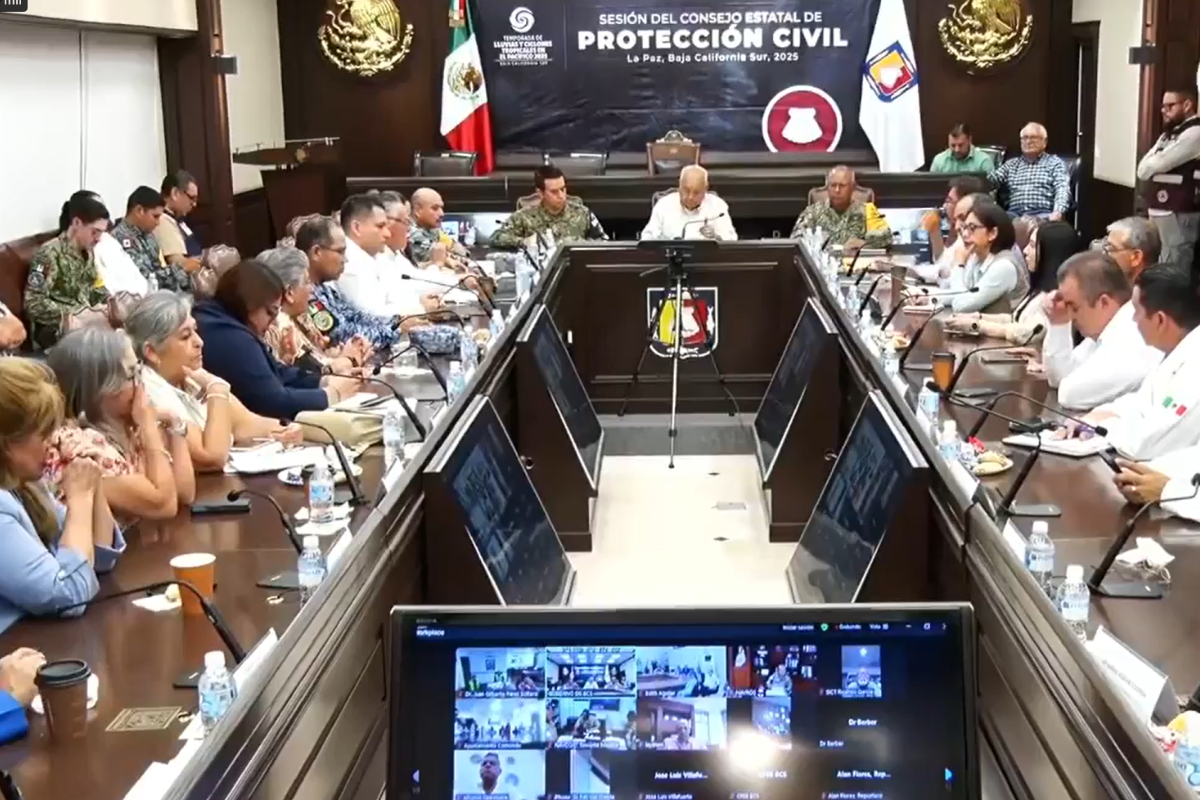 Tercera sesión extraordinaria del Consejo Estatal de Protección Civil
