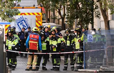Derrumbe en el centro de Madrid deja dos muertos y varios desaparecidos | VIDEO