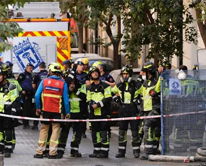 Derrumbe en el centro de Madrid deja dos muertos y varios desaparecidos | VIDEO