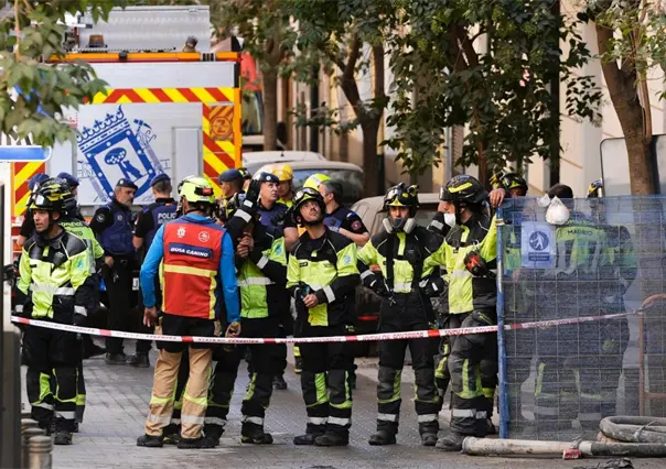 Derrumbe en el centro de Madrid deja dos muertos y varios desaparecidos | VIDEO