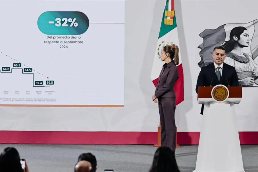Gobierno Federal reduce homicidios en 32% con la Estrategia Nacional de Seguridad en primer año