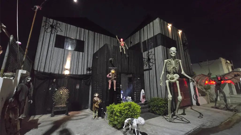 La casa más terrorífica de Halloween está en Nuevo Laredo