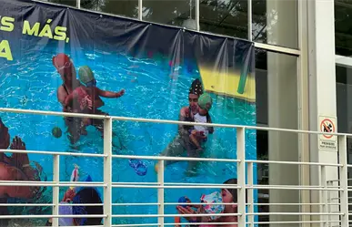 Abandonan alberca semiolímpica en Chalco; usuarios denuncian malas condiciones