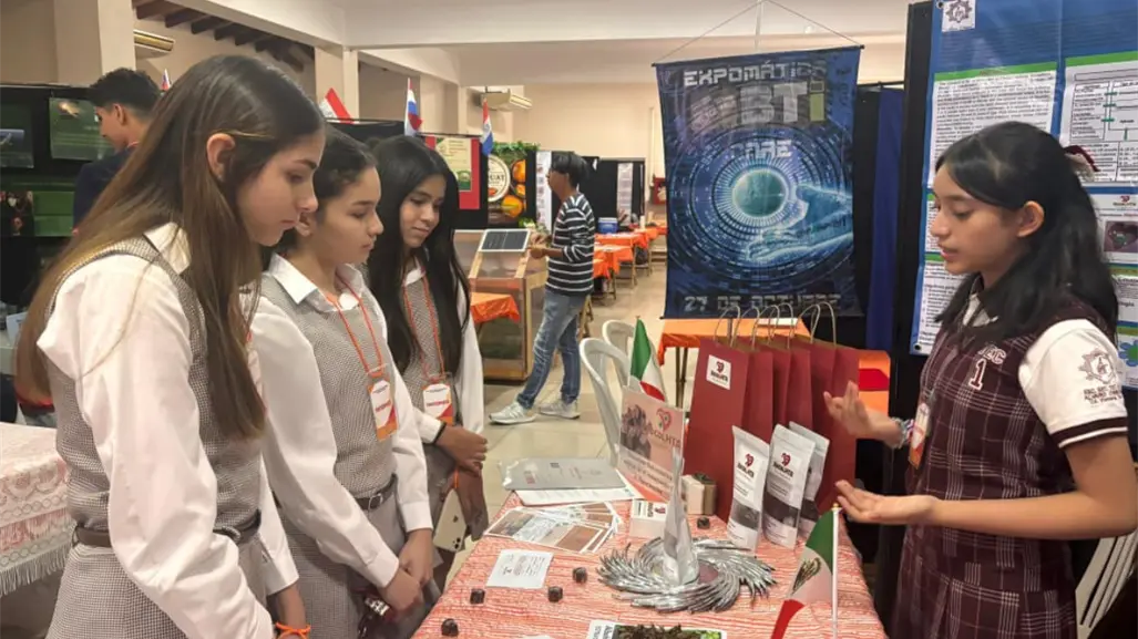 Joven tamaulipeca representa a México en feria de ciencias CIENCAP en Paraguay